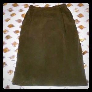 Jones New York 100% silk bodycon skirt